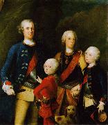 The sons of King Friedrich Wilhelm I